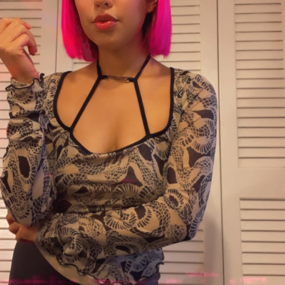 I.AM.GIA Tops - I am Gia snake top